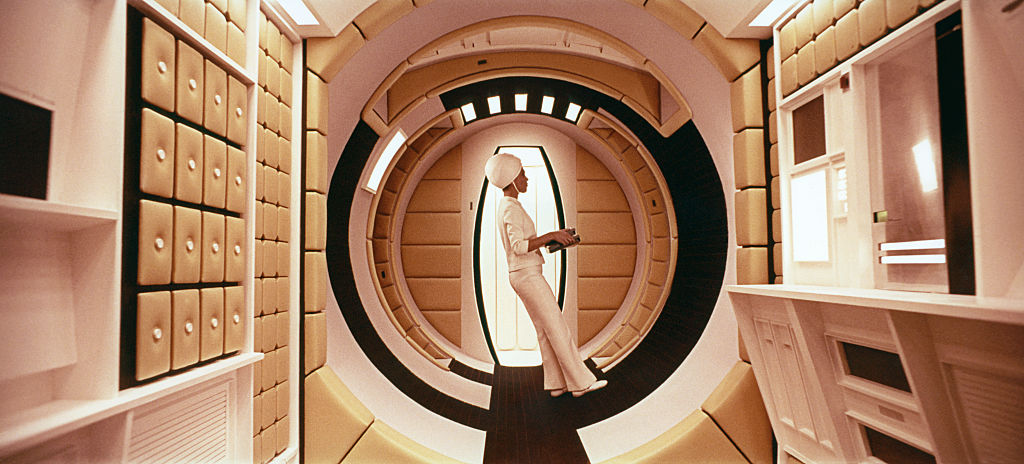 Icónica Imagen de '2001: A Space Odyssey' de Stanley Kubrick