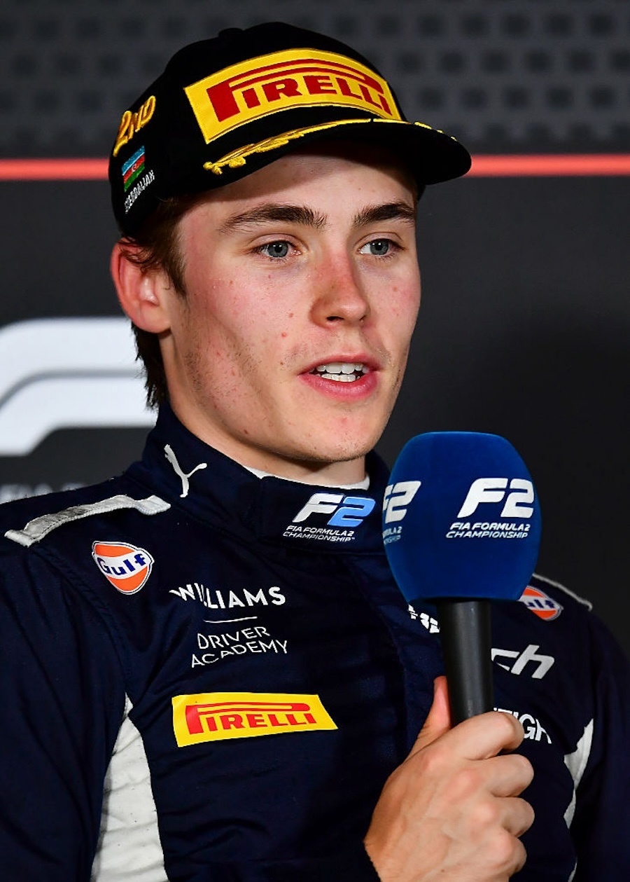 Luke Browning piloto de Williams