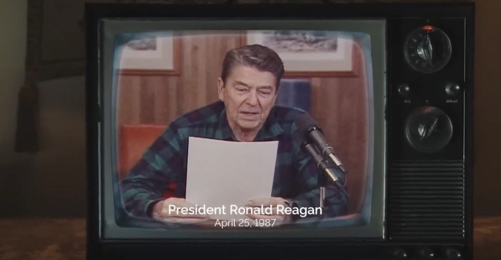 Anuncio de TV difudido por TV de Canadá