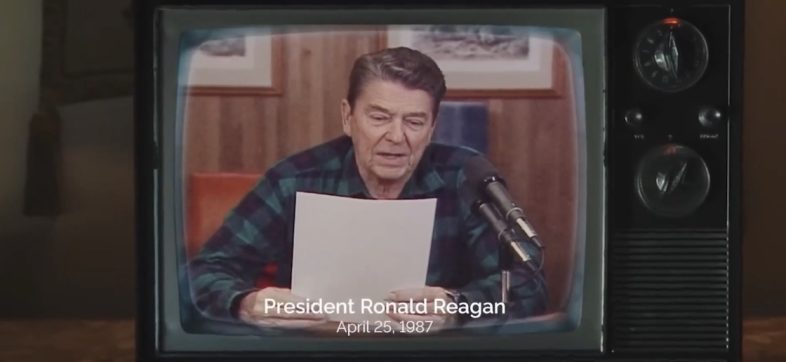 Anuncio de TV difudido por TV de Canadá