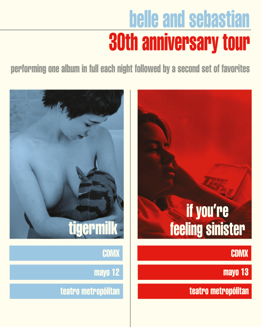 Belle and Sebastian en el Teatro Metropólitan