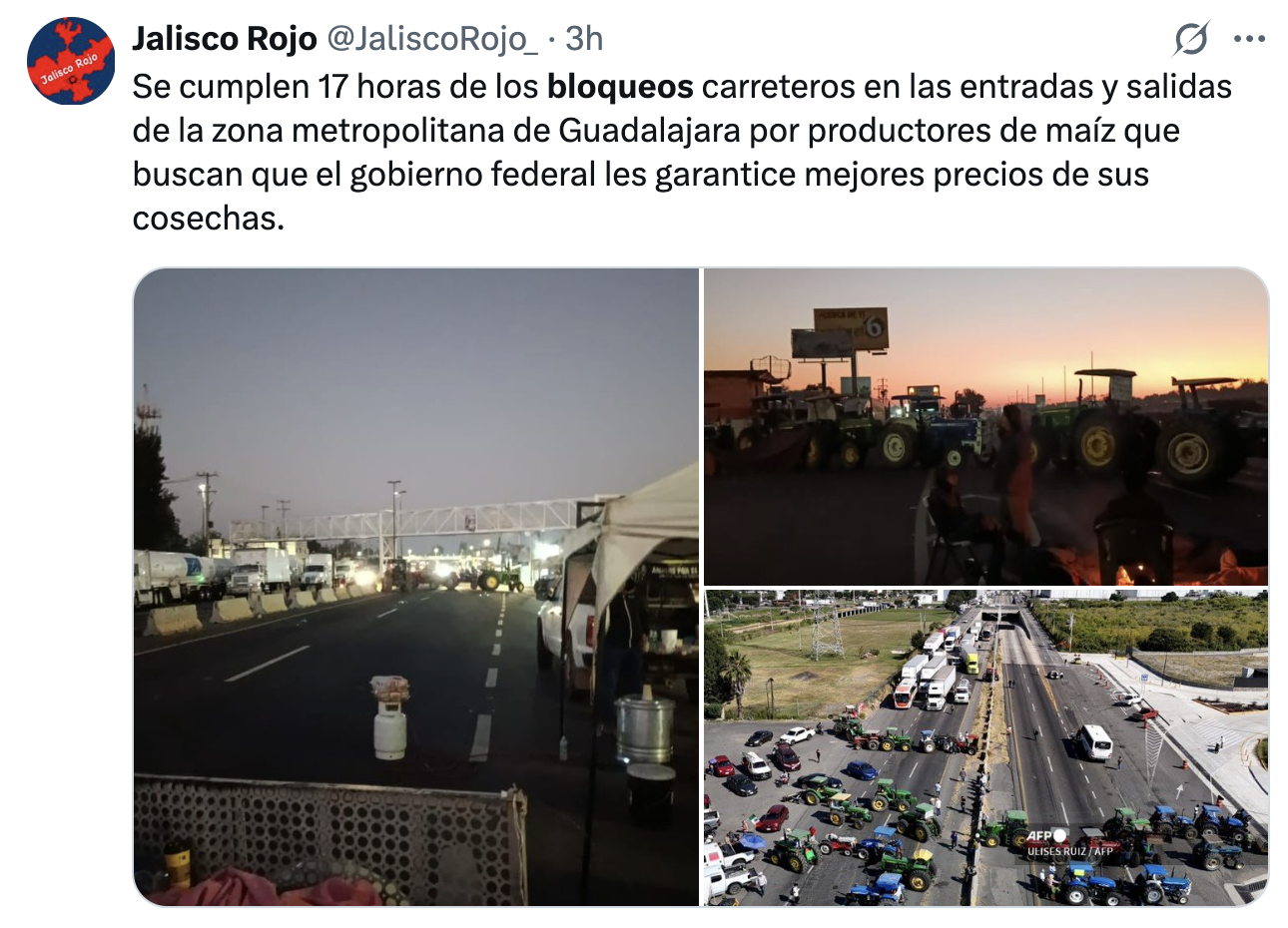 bloqueos paro agricultores 1