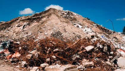 La insospechada ruta del cascajo: De tiraderos a una planta de reciclaje en CDMX