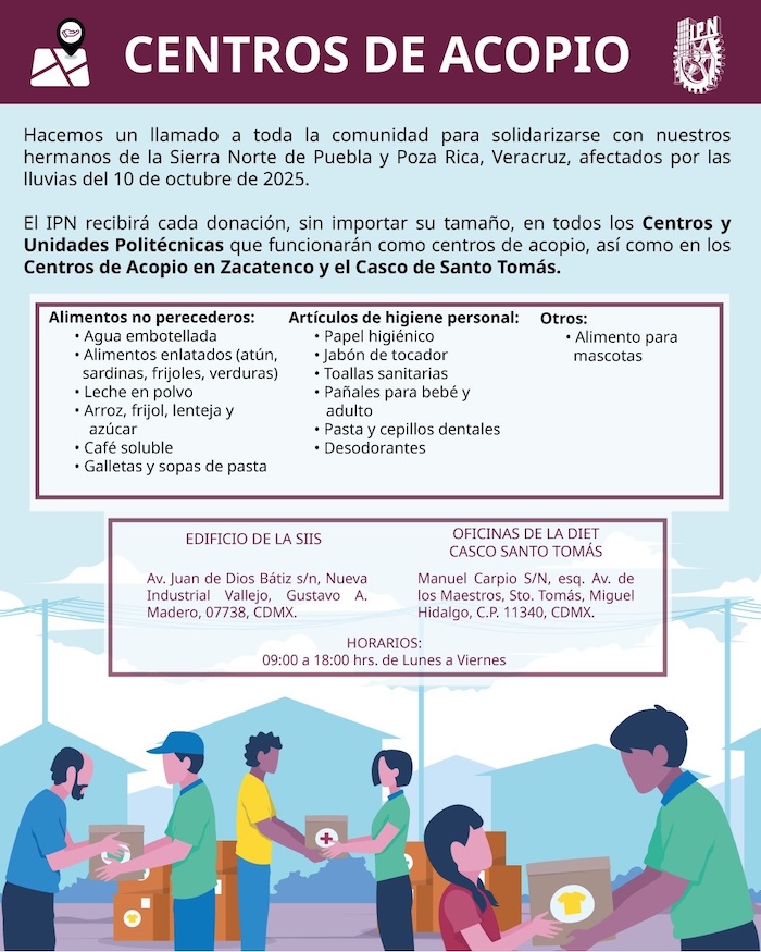 centro de acopio ipn