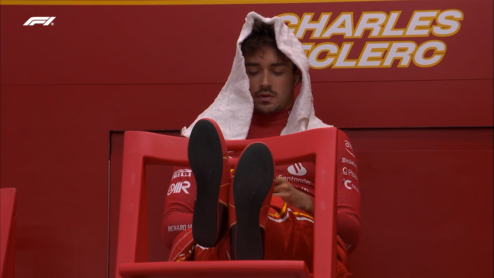 Charles Leclerc en Singapur