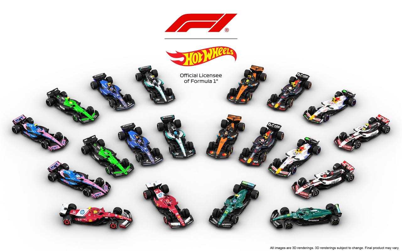 Colección Hot Wheels F1