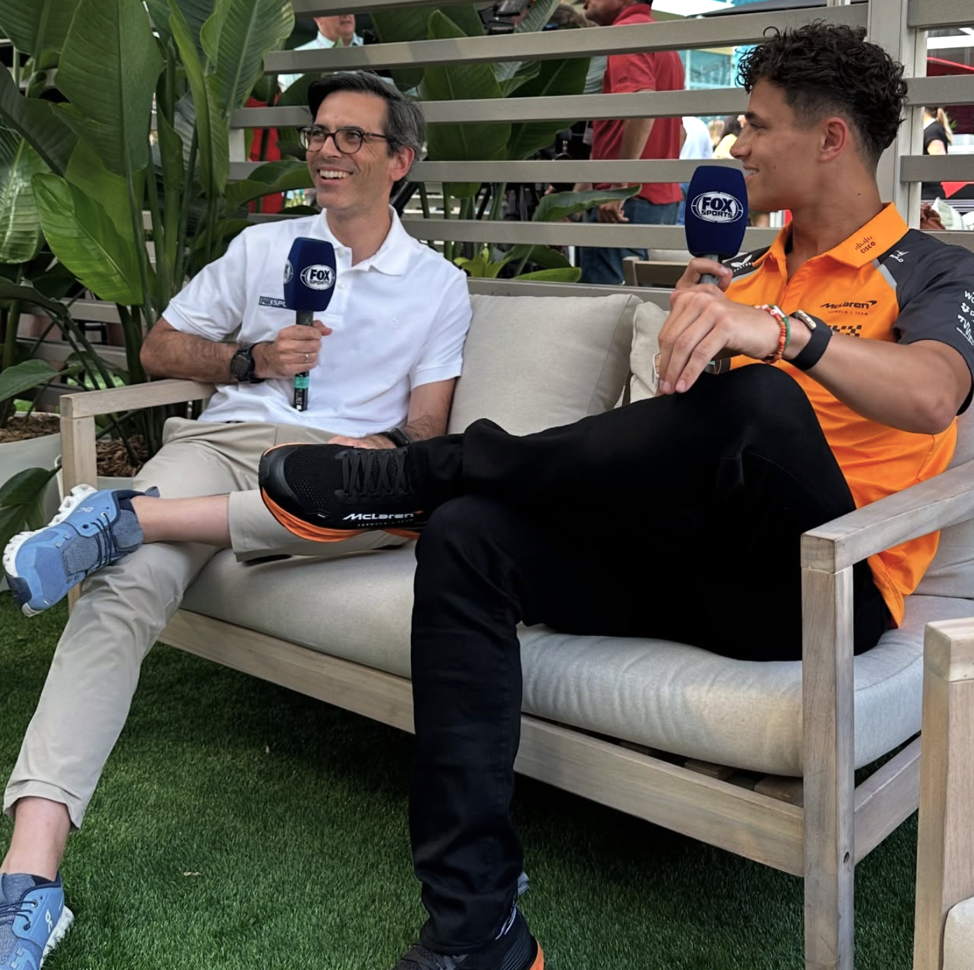 Diego Mejía con Fox Sports