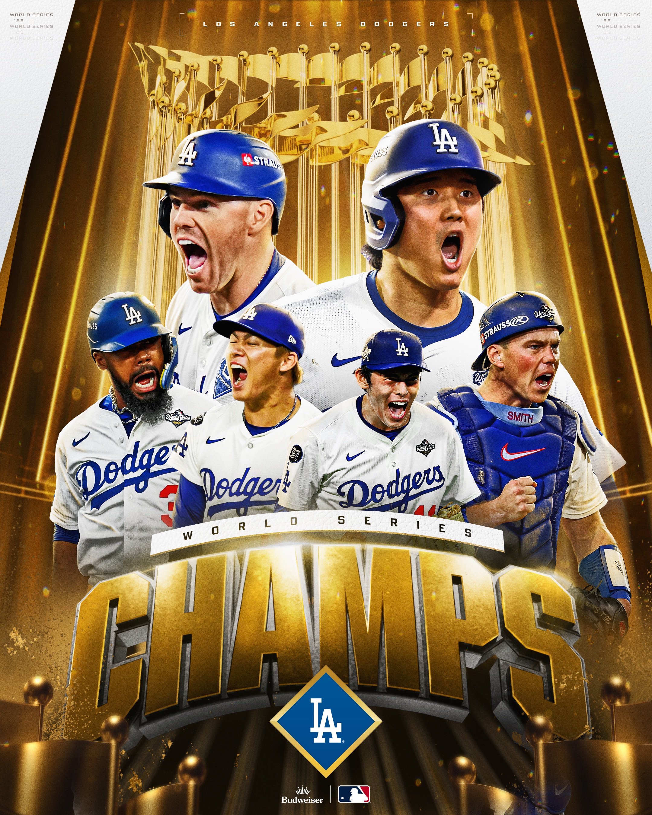 Dodgers es campeón de la Serie Mundial 2025
