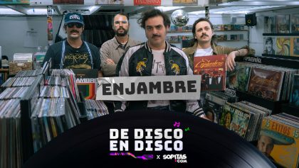 Enjambre entrevista discos daños luz noches de salón