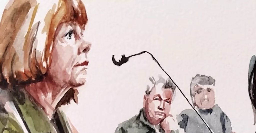 Gisèle Pelicot en juicio