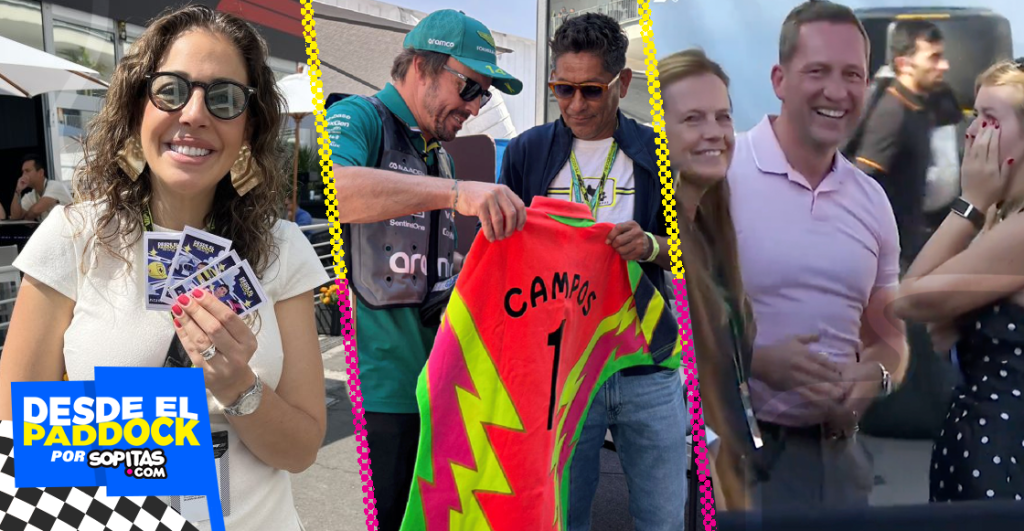 Pelea de fans, stickers y la visita de Jorge Campos: Lo que no se vio del GP de México