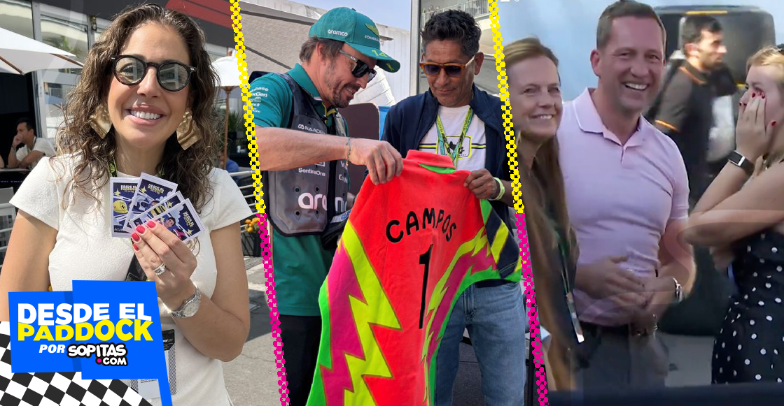 Pelea de fans, stickers y la visita de Jorge Campos: Lo que no se vio del GP de México