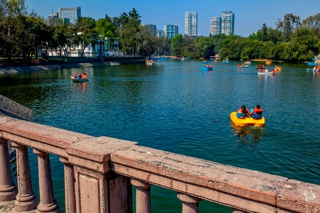 La historia de los lagos de Chapultepec