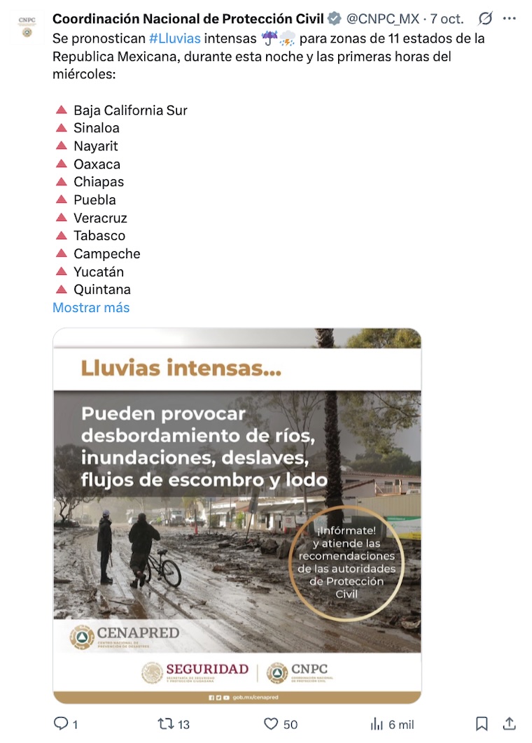 Inundaciones en México: ¿Por qué fueron tan letales y qué pasó con el FONDEN?