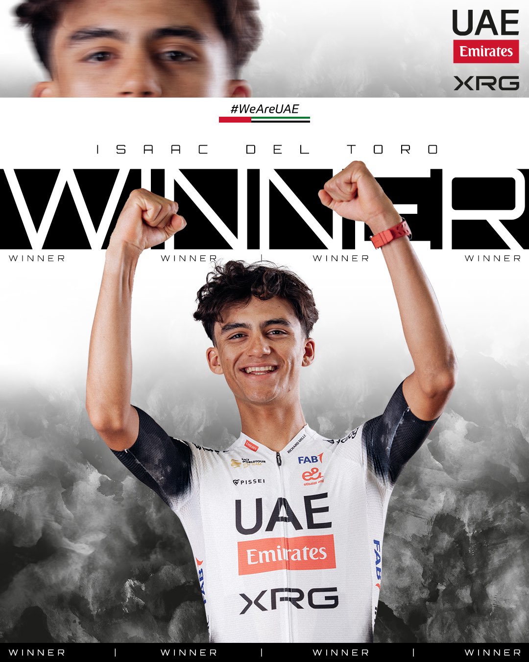 Isaac del Toro gana el Giro Dell' Emilia con épico rebase