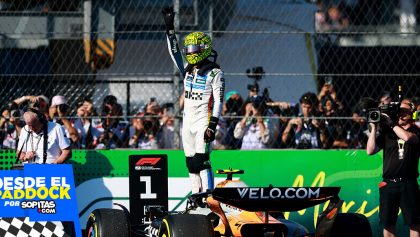 Lando Norris gana el GP de México