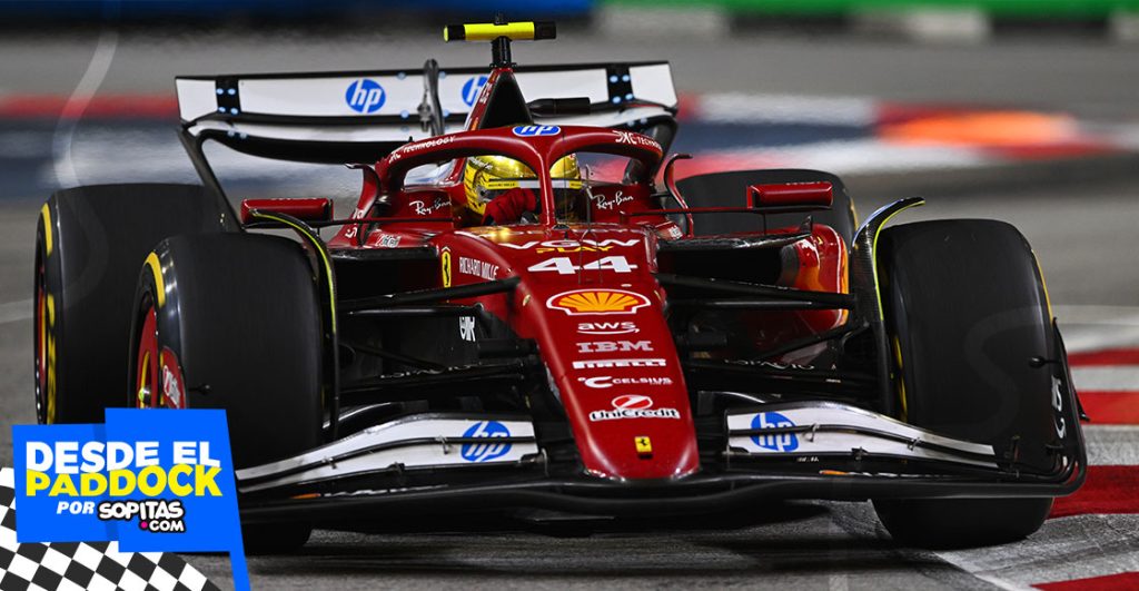 Lewis Hamilton sancionado en Singapur