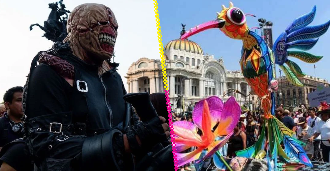 Marcha Zombie y Desfile de Alebrijes