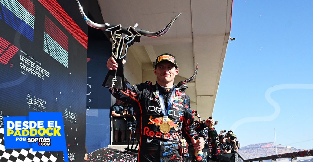 Max Verstappen gana el GP de Estados Unidos