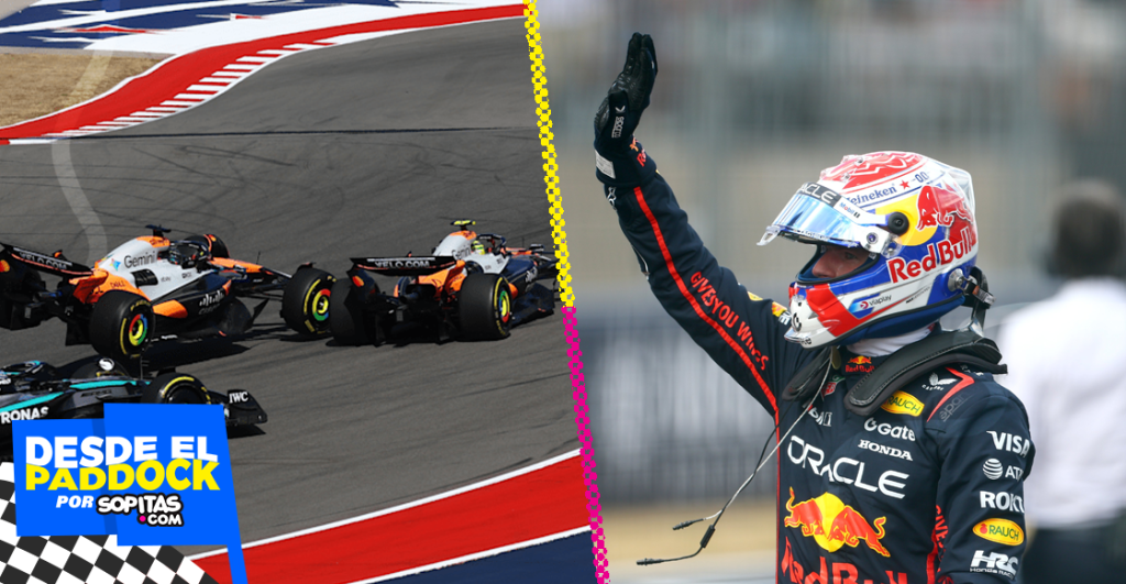 Victoria de Max Verstappen y doble abandono de McLaren en la Sprint de Estados Unidos