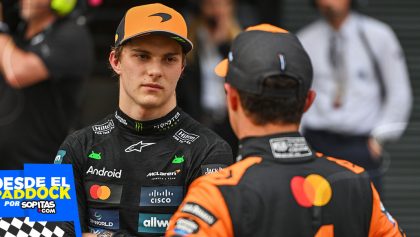 Oscar Piastri y Lando Norris