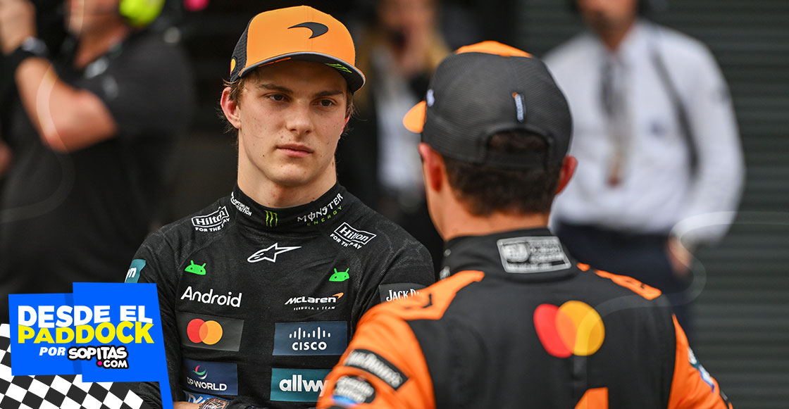 Oscar Piastri y Lando Norris