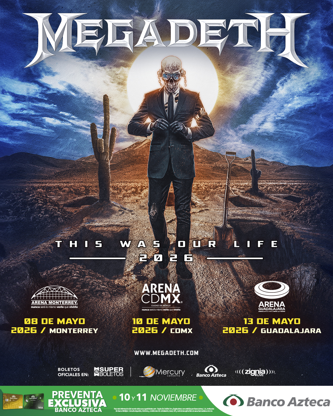 Megadeth en México