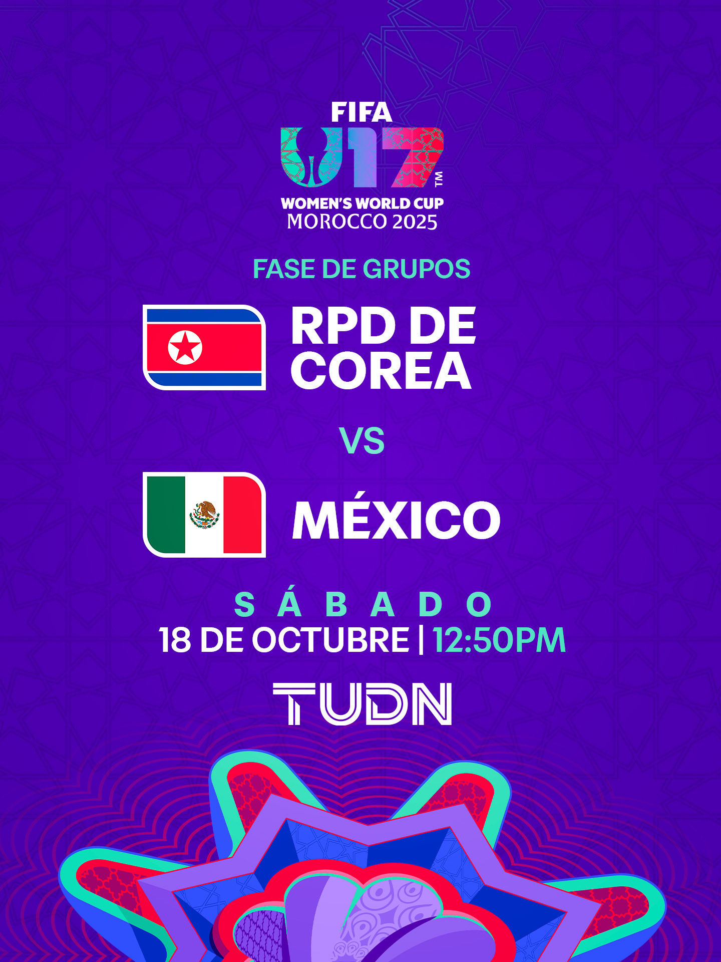 ¿Dónde ver el México vs Corea del Norte del Mundial Femenil Sub 17?