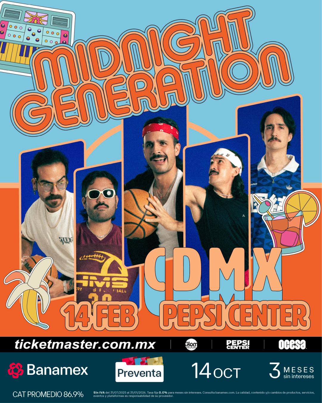 Midnight Generation en el Pepsi Center WTC