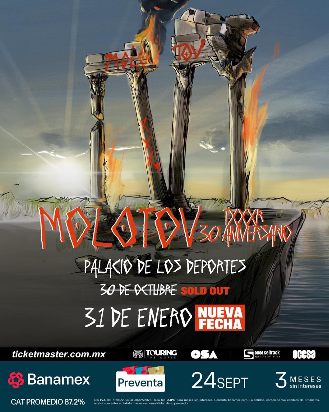 Molotov en el Palacio de los Deportes
