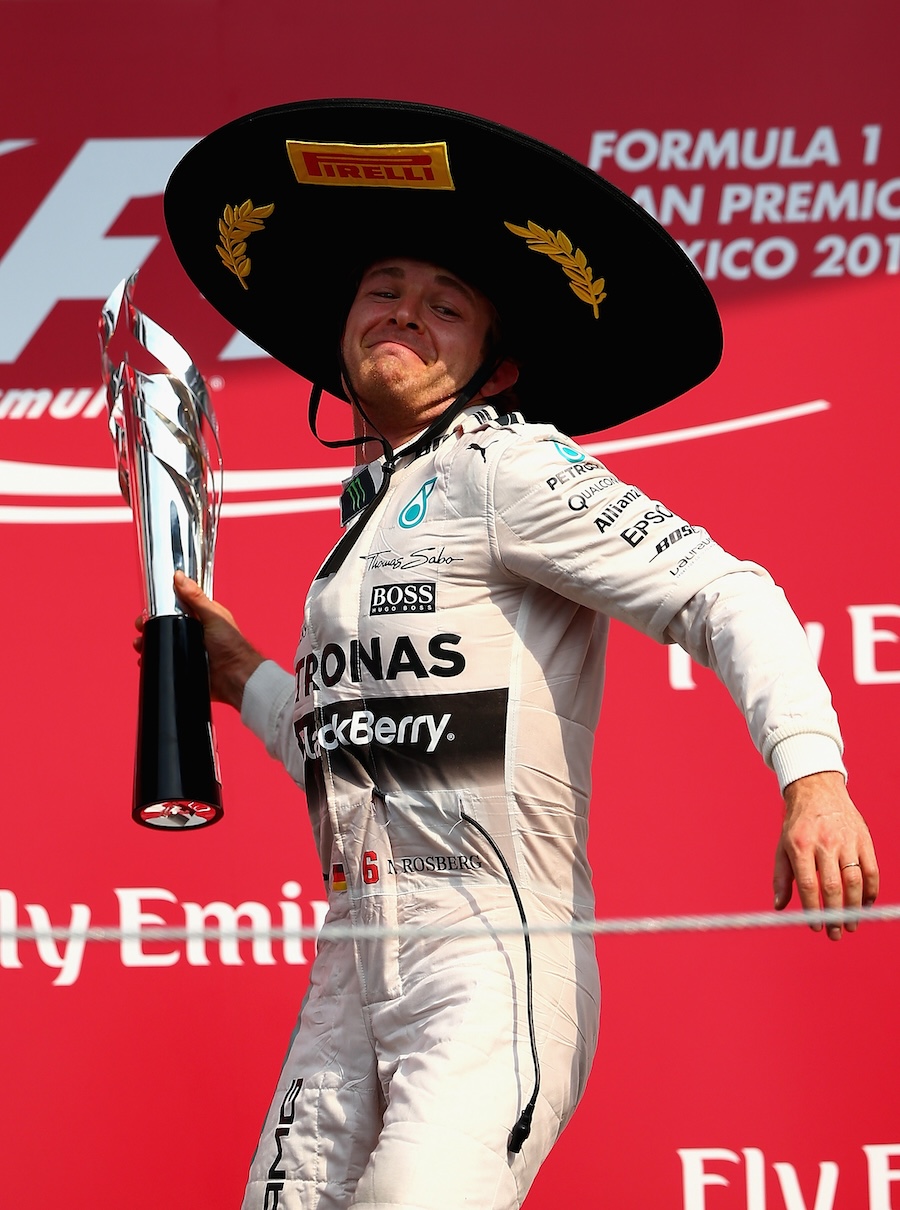 Nico Rosberg, primer ganador del Gran Premio de México