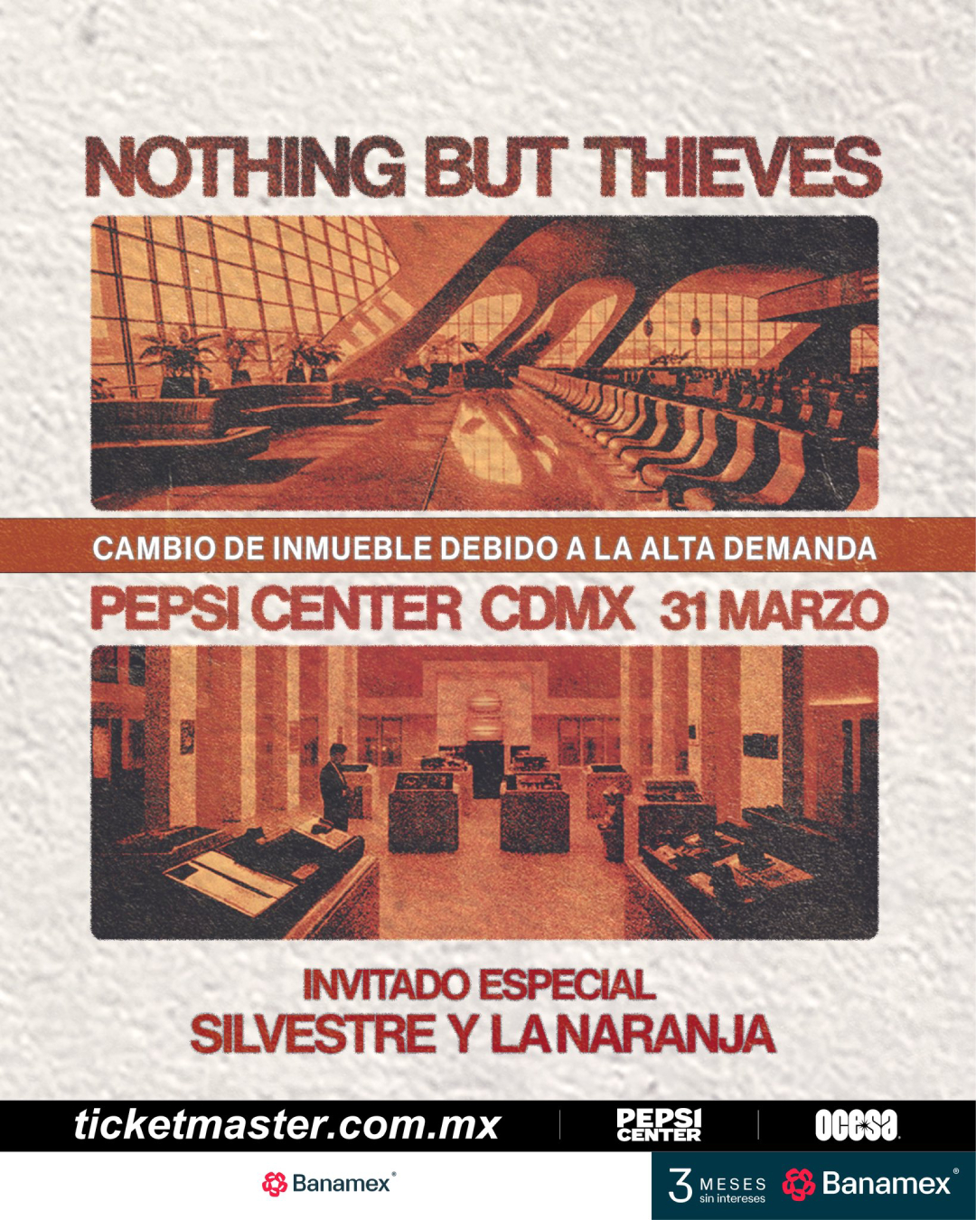 Nothing But Thieves en México – Pepsi Center WTC