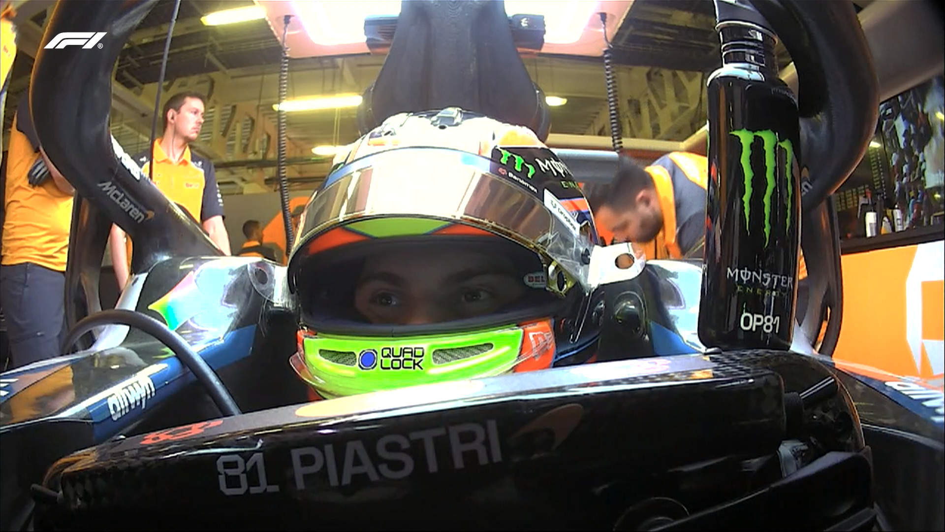 Oscar Piastri en la Q2 de México