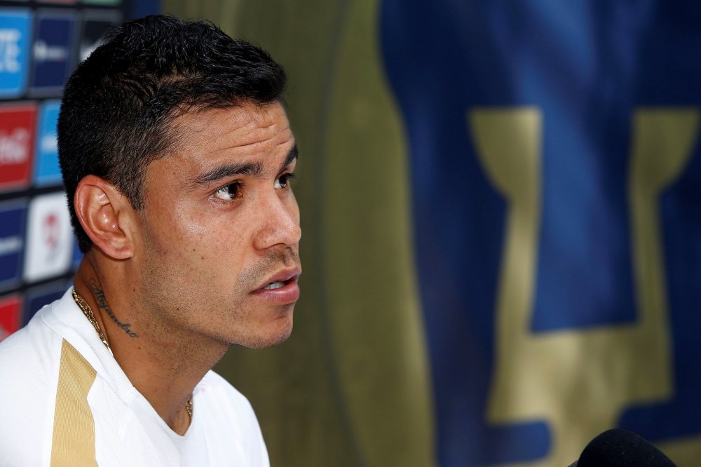 Pablo Barrera durante sus años en Pumas