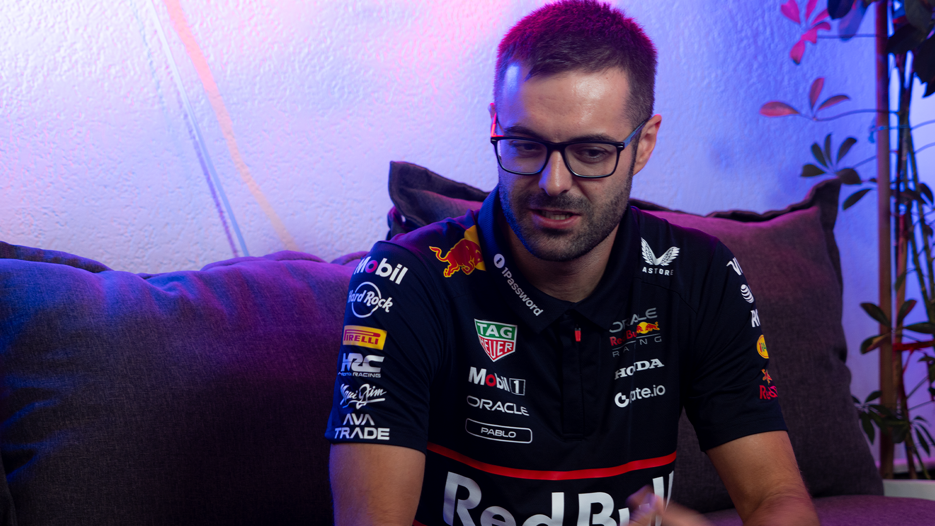 Pablo Terrobba, Racing Technical Advisor de ExxonMobil para Oracle Red Bull Racing