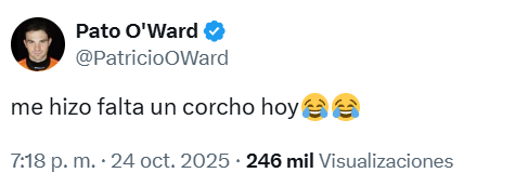 Pato Oward corrió enfermo el GP de México