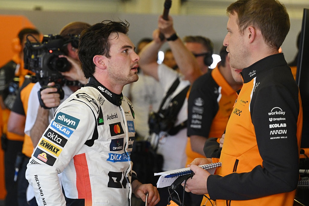 Pato O'Ward después de las prácticas libres en México