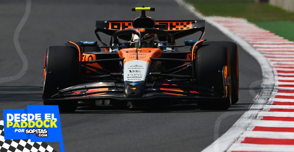 Pato O'Ward en el GP de México