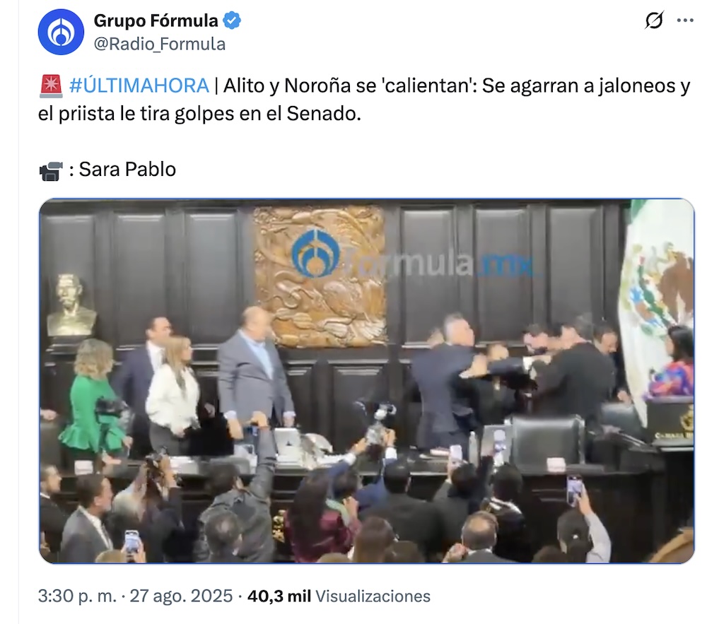 Gerardo Fernández Noroña: Un año de contradicciones y metidas de pata 