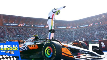Lando Norris fue abucheado en México