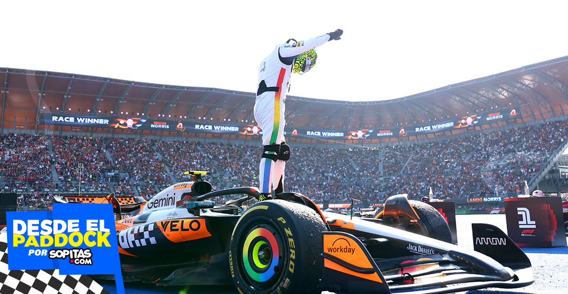 Lando Norris fue abucheado en México