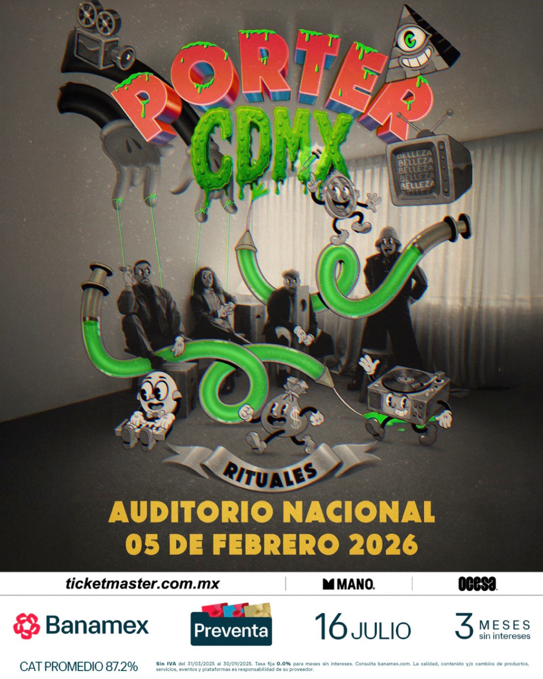 Porter en el Auditorio Nacional