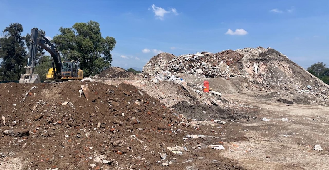 La insospechada ruta del cascajo: De tiraderos a una planta de reciclaje en CDMX