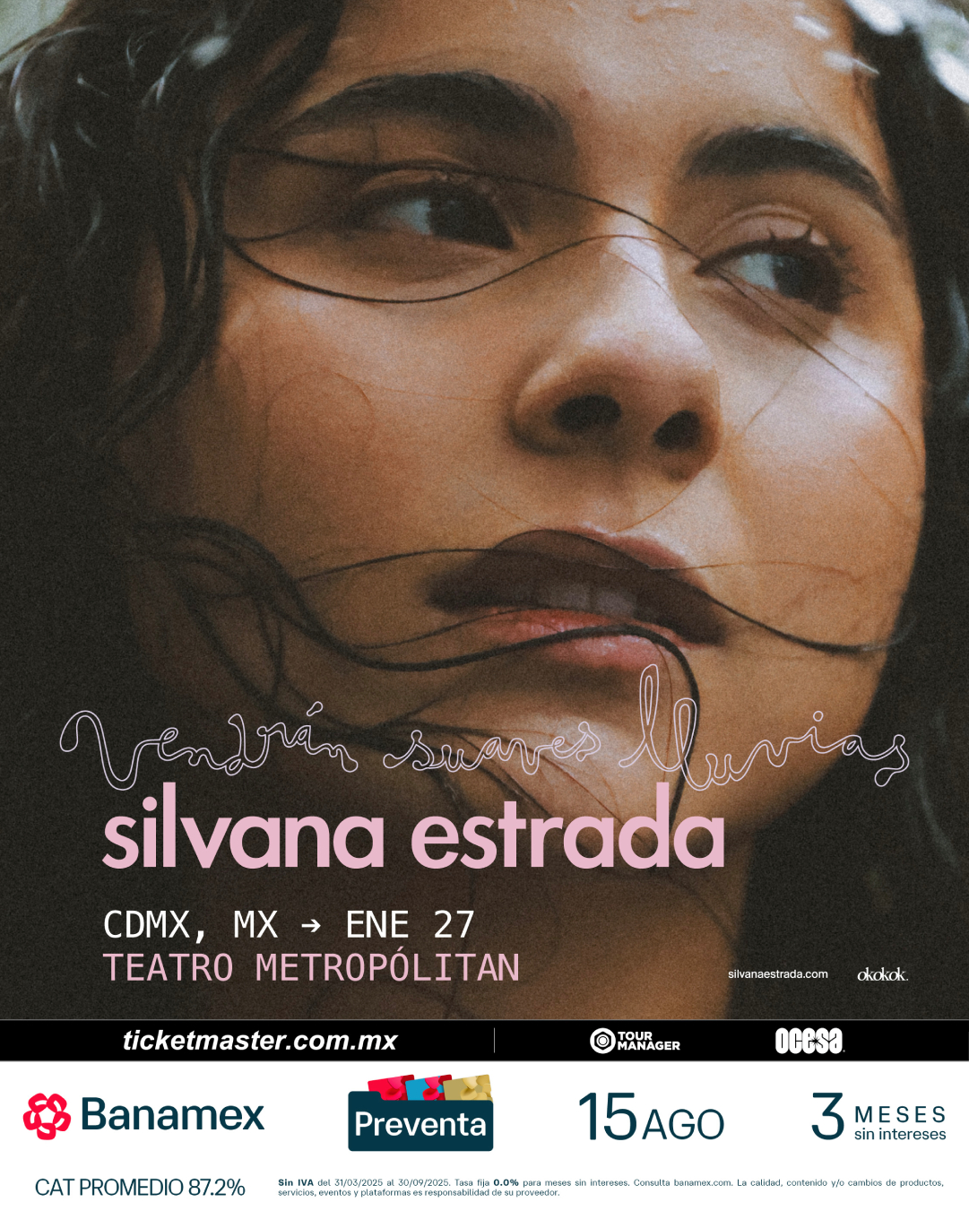 Silvana Estrada en el Teatro Metropólitan