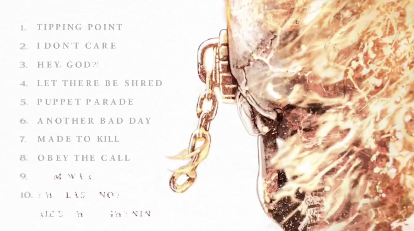 teaser ultimo disco megadeth