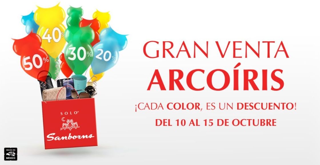 venta arcoiris de sanborns