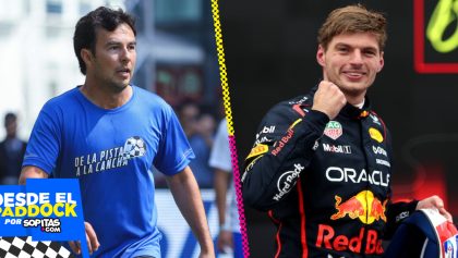 Checo quiere que Verstappen gane el campeonato de pilotos previo al GP de México