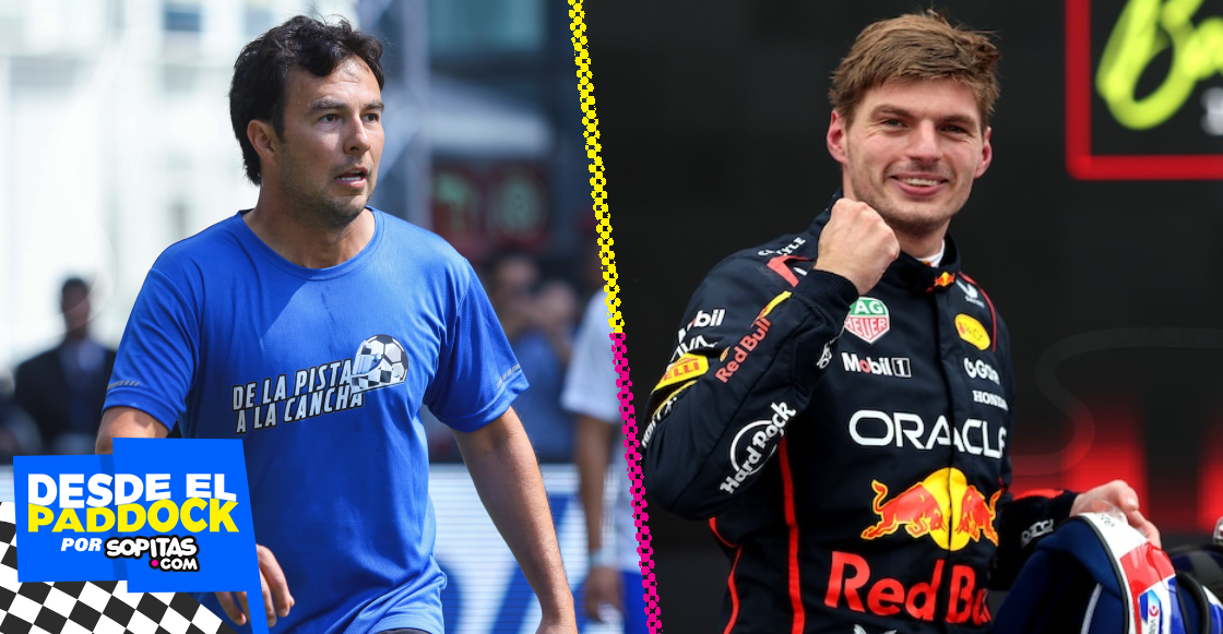 Checo quiere que Verstappen gane el campeonato de pilotos previo al GP de México