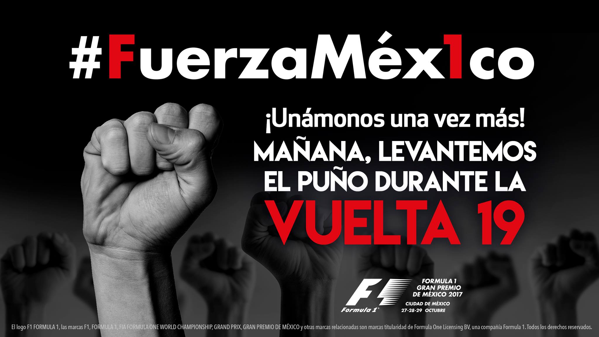 Vuelta 19 del GP de México 2017