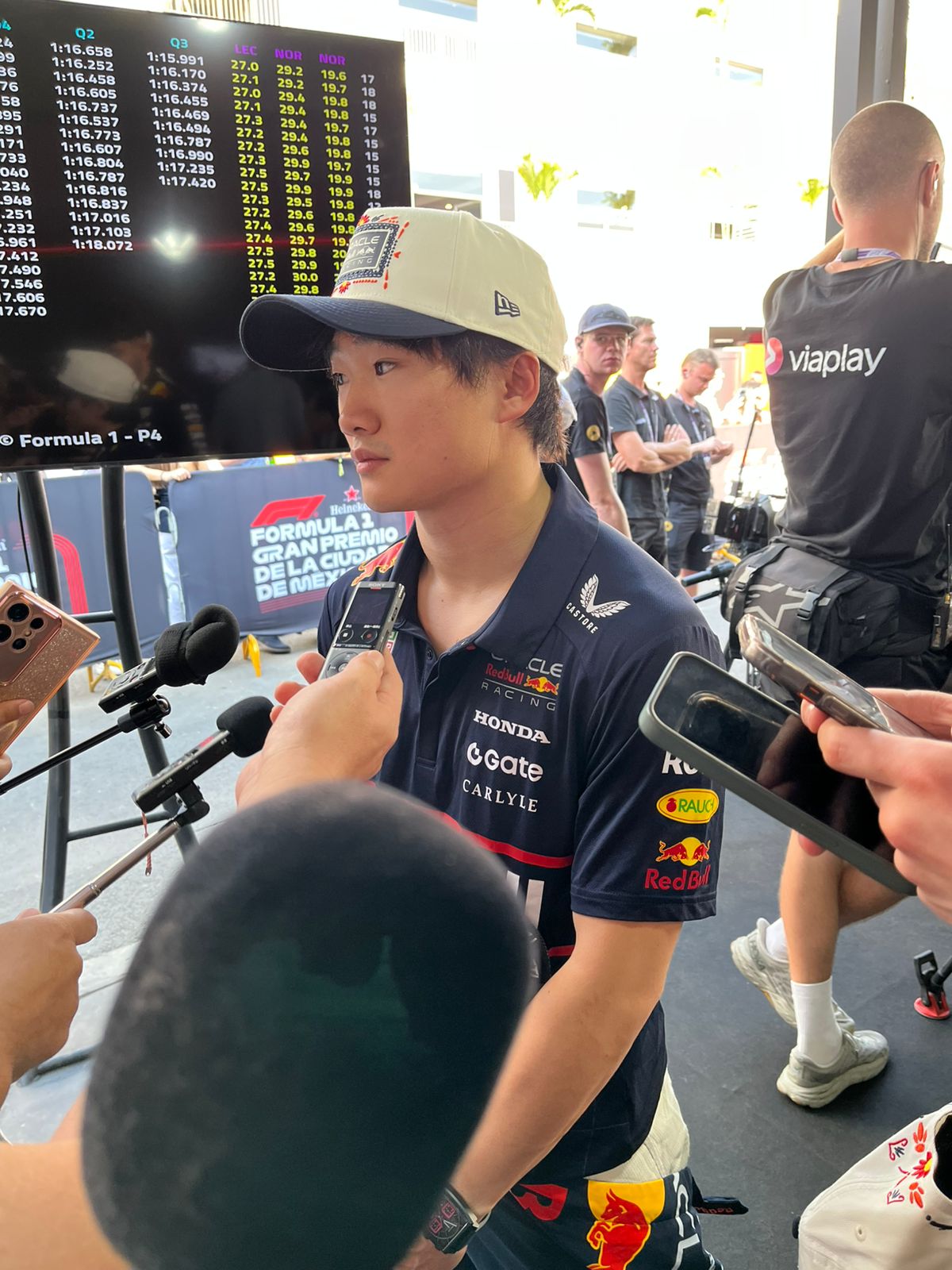 Yuki Tsunoda en el México GP